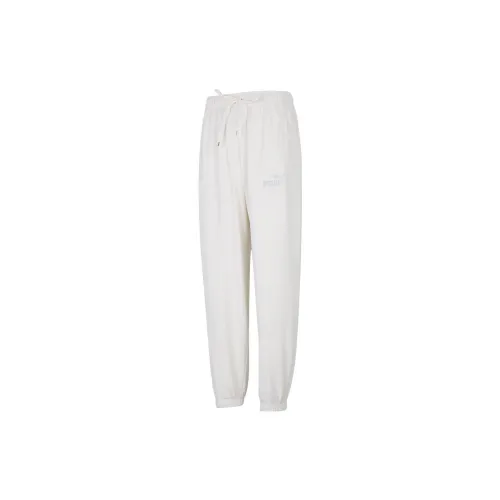 PUMA ESS+ Knitted Sweatpants Unisex White