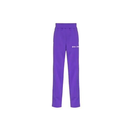 PALM ANGELS Knitted Sweatpants Men Purple