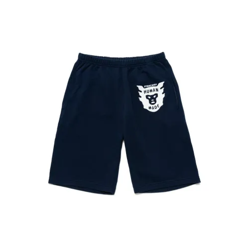 HUMAN MADE Casual Shorts Men Dark Blue