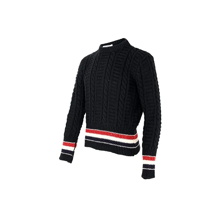 THOM BROWNE Sweaters Men Black-2