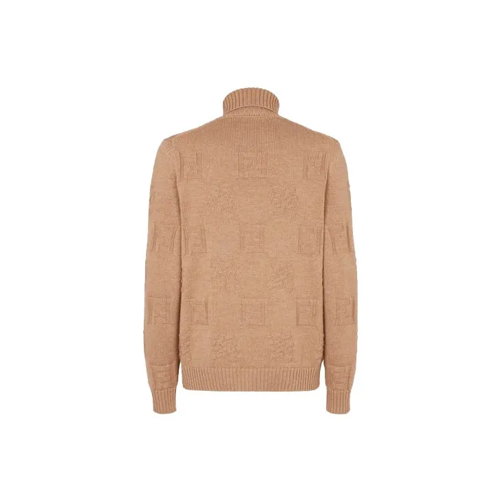 FENDI SS22 Sweater Men's Light Brown-1