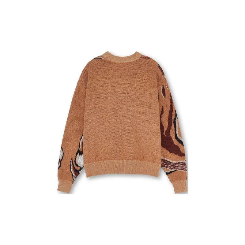 OCCUPY Sweaters Unisex Brown-1