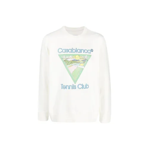 CASABLANCA Sweatshirts Men White