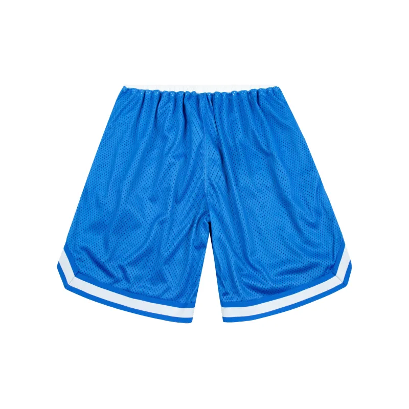 JUST VIBE Loose Fit Shorts Unisex Blue-1