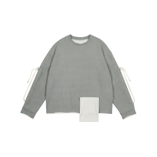 LOSTCTRL Sweatshirts Unisex Light Gray