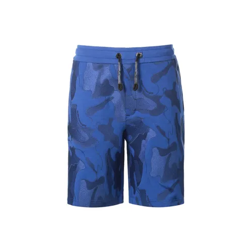 EMPORIO ARMANI Casual Shorts Men Royal Blue