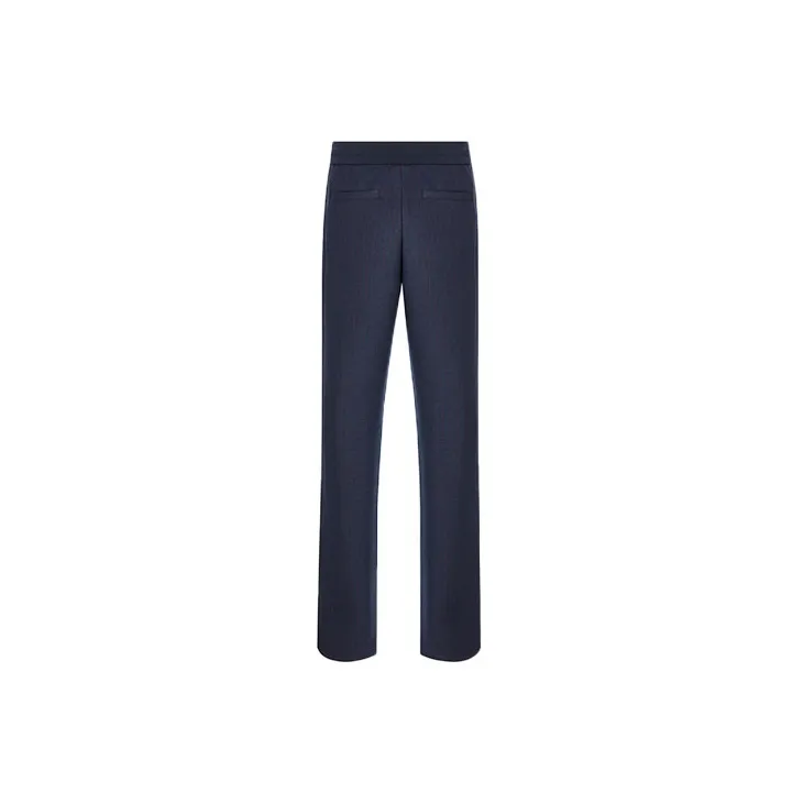 DIOR Quarterly New Products Knitted Sweatpants Men's Marine Blue-1