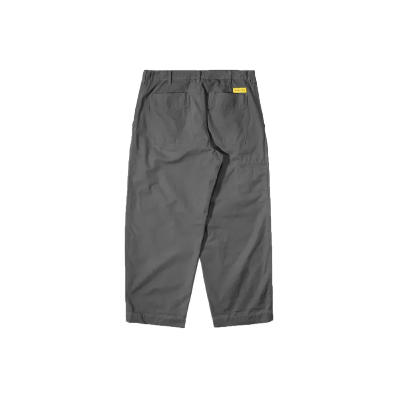 DAKYAM Casual Pants Unisex Gray-1