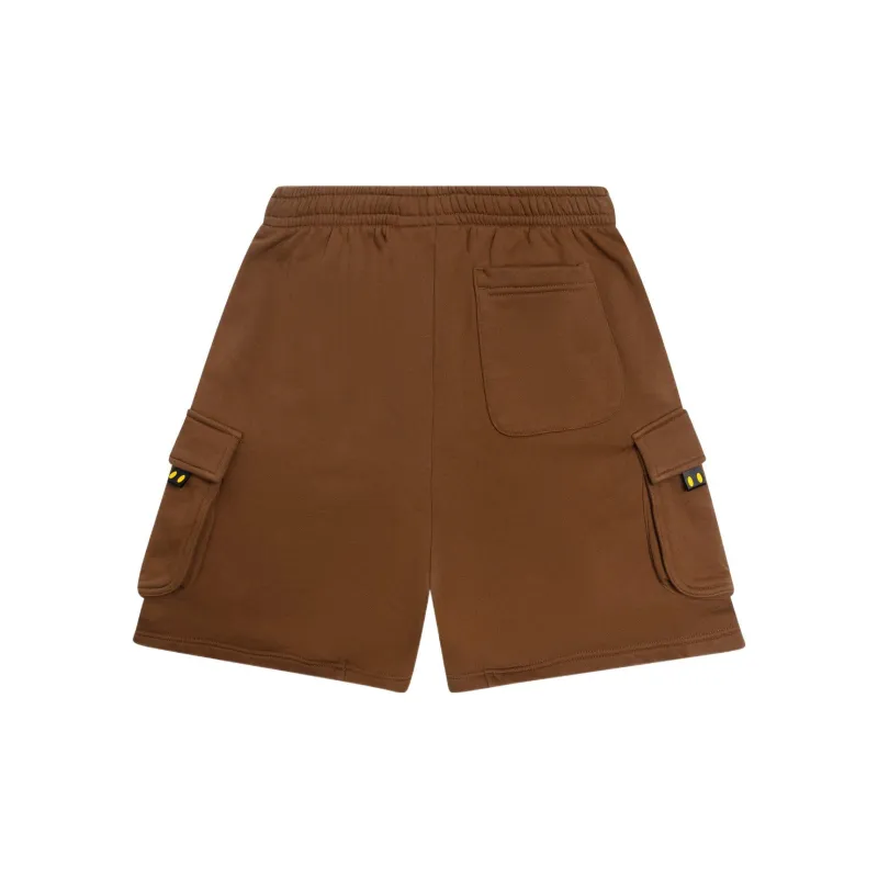 Drew House Smiley Collection Casual Shorts Unisex Brown-1