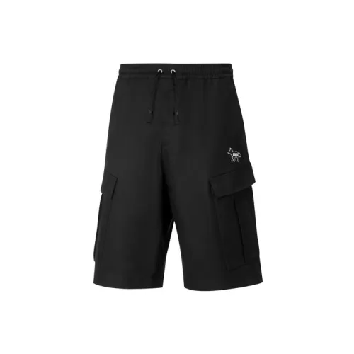 Maison Kitsune X PUMA Cargo Shorts Men Black