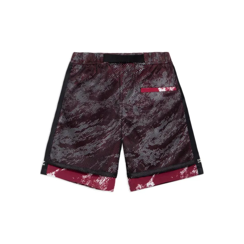 LiNing China Li Ning Casual Shorts Men Rich Burgundy-1
