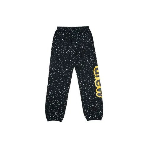 Drew House Letter Logo Series Knitted Sweatpants Unisex Starry Black