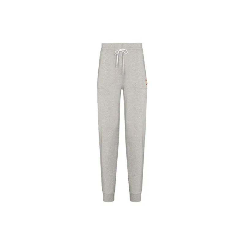 Maison Kitsune Chillax Fox Patch Classic Jog Pants-1