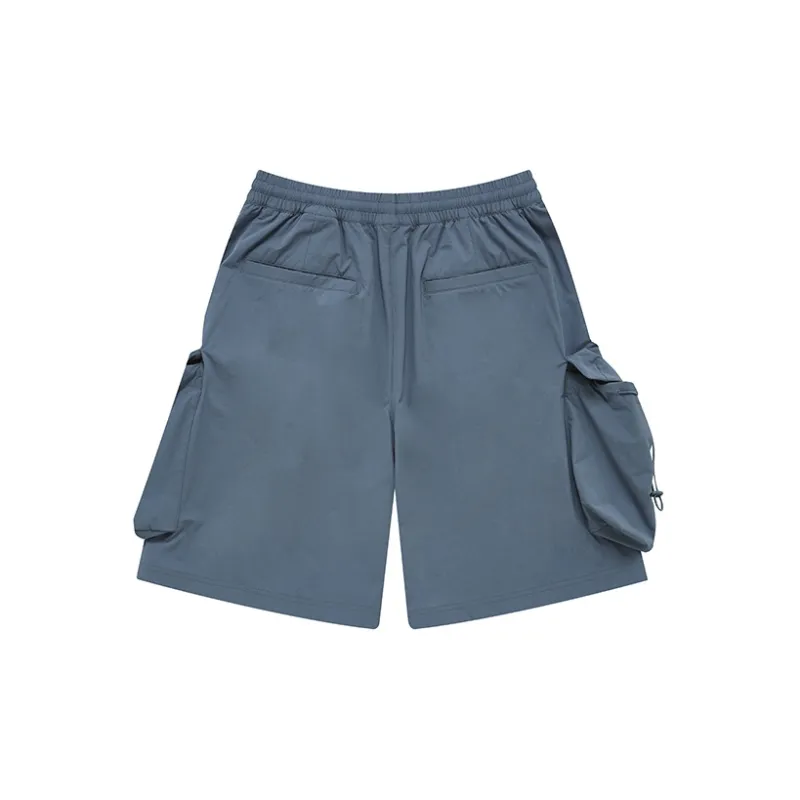 FILA FUSION FILA X D ANTIDOTE Casual Shorts Men's Dark Gray Blue-1