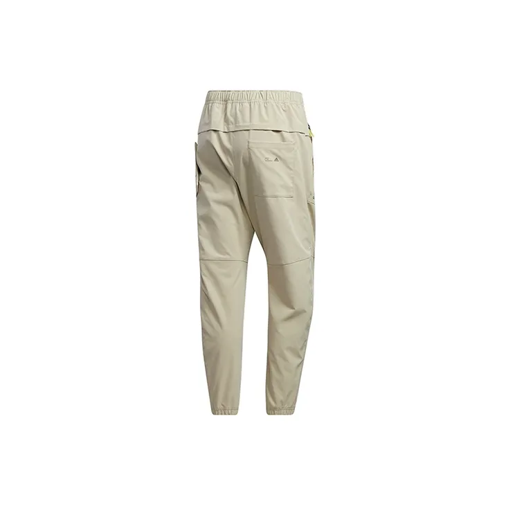 Adidas Knitted Sweatpants Men Grassland Brown-1