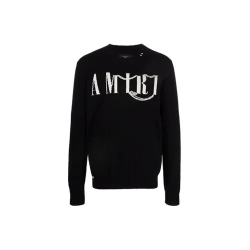 AMIRI Cashmere Sweaters Men Black