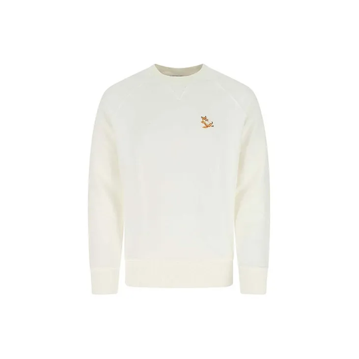 Maison Kitsune Chillax Fox Patch Classic Sweatshirt-1