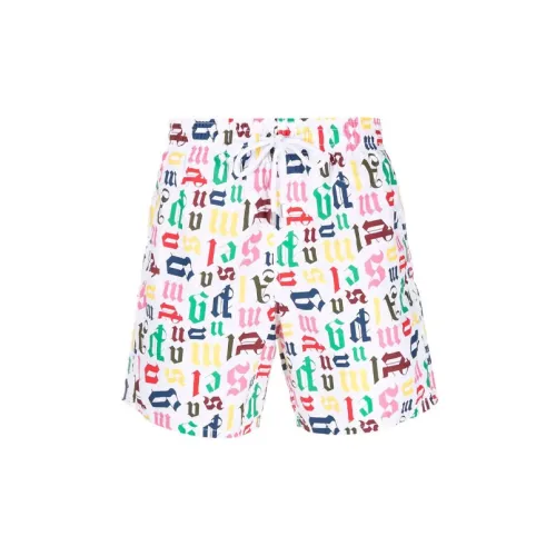 PALM ANGELS X Vilebrequin Collection Casual Shorts Men White