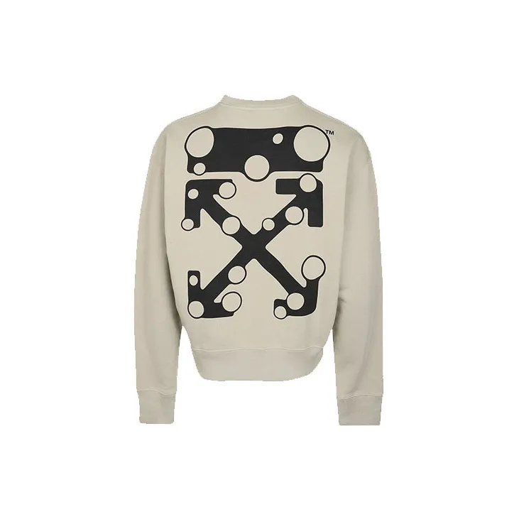 OFF WHITE Sweatshirt Men's Khaki-1