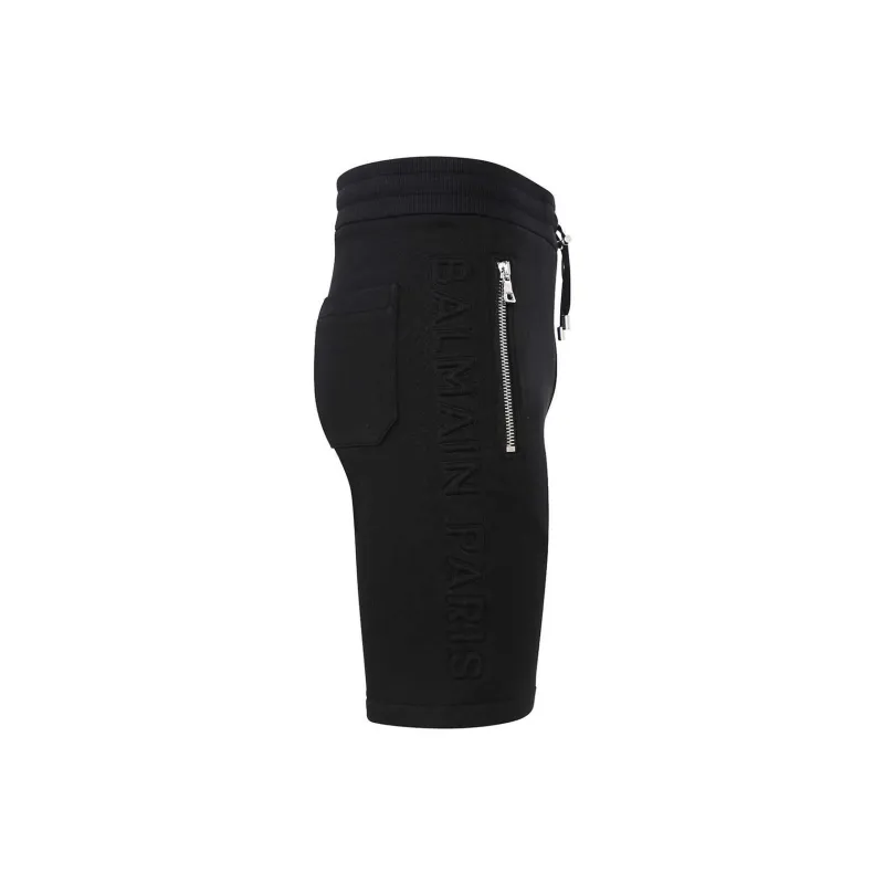 BALMAIN Casual Shorts Men Black-2