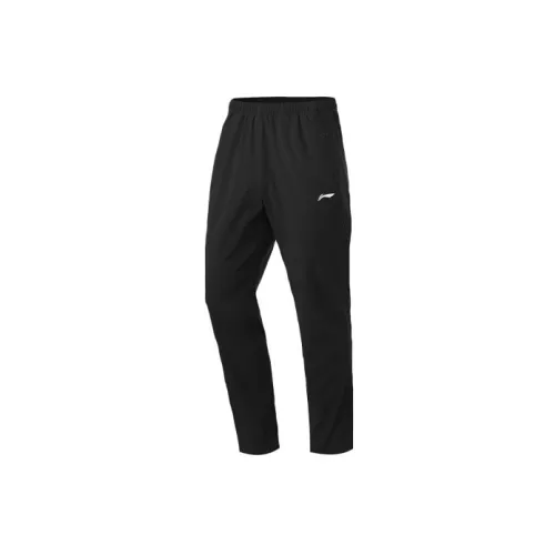 LINING Running Collection Knitted Sweatpants Men New Standard Black