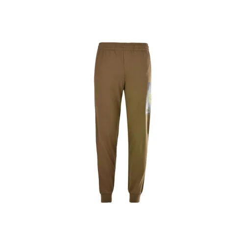 EMPORIO ARMANI EA7 Knitted Sweatpants Men Brown