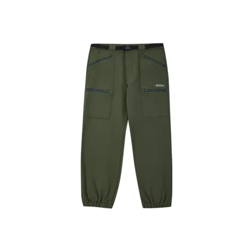 CLOT Cargo Pants Men Olive Green