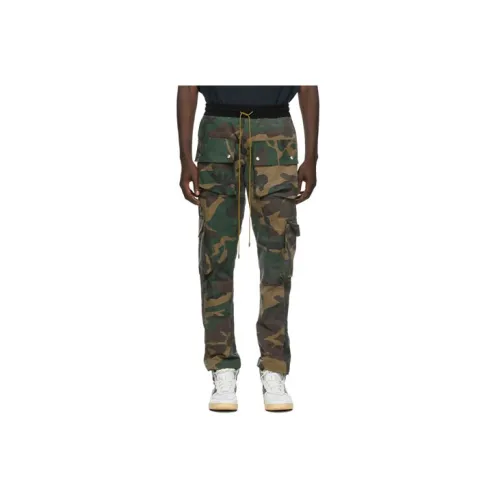 RHUDE Cargo Pants Men Green