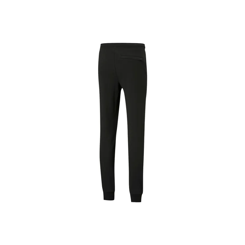 PUMA Patch Padded Hoodie Knitted Sweatpants Men Black-1