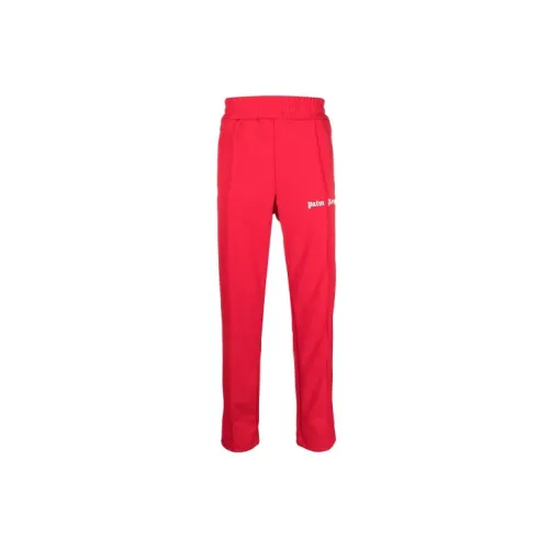 PALM ANGELS Knitted Sweatpants Men Red