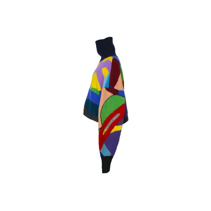 KAWS X Sacai Women'ss Knit Pullover-1