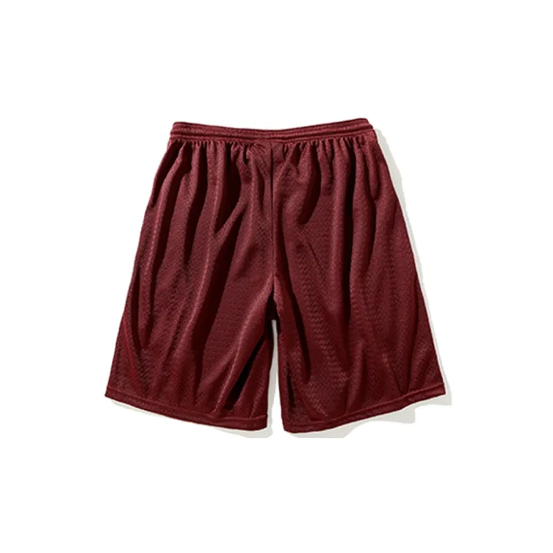 Champion Loose Fit Shorts US Version Unisex Burgundy-1
