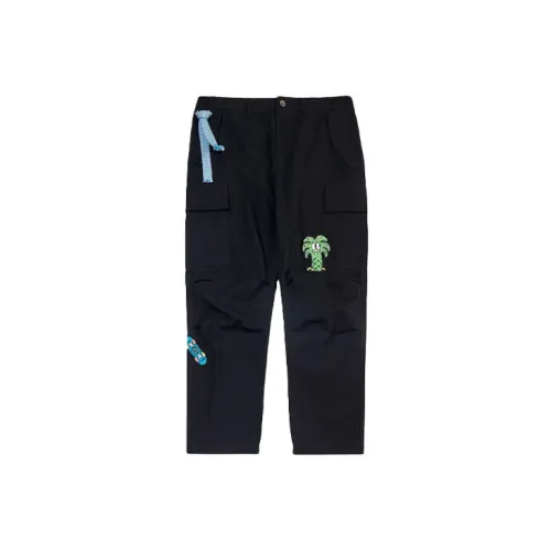 Steven Harrington X LINING Skateboard Casual Pants Unisex Black