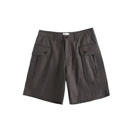 Evi Stub Cargo Shorts Unisex Gray