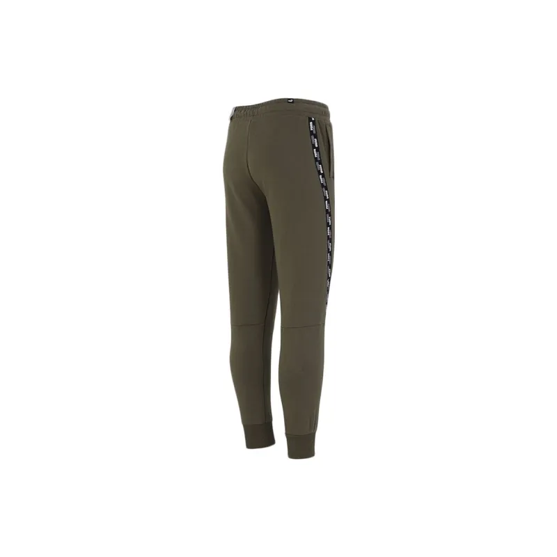PUMA Sports Pants Men Army Green-1