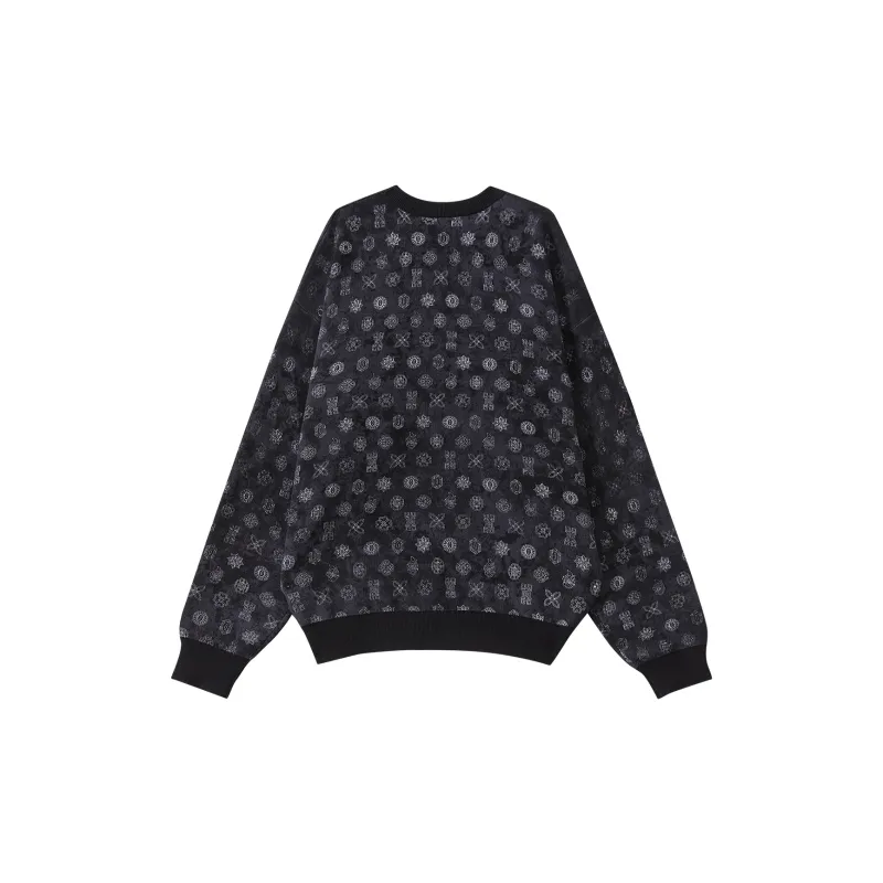 LNG Sweaters Unisex Black-1