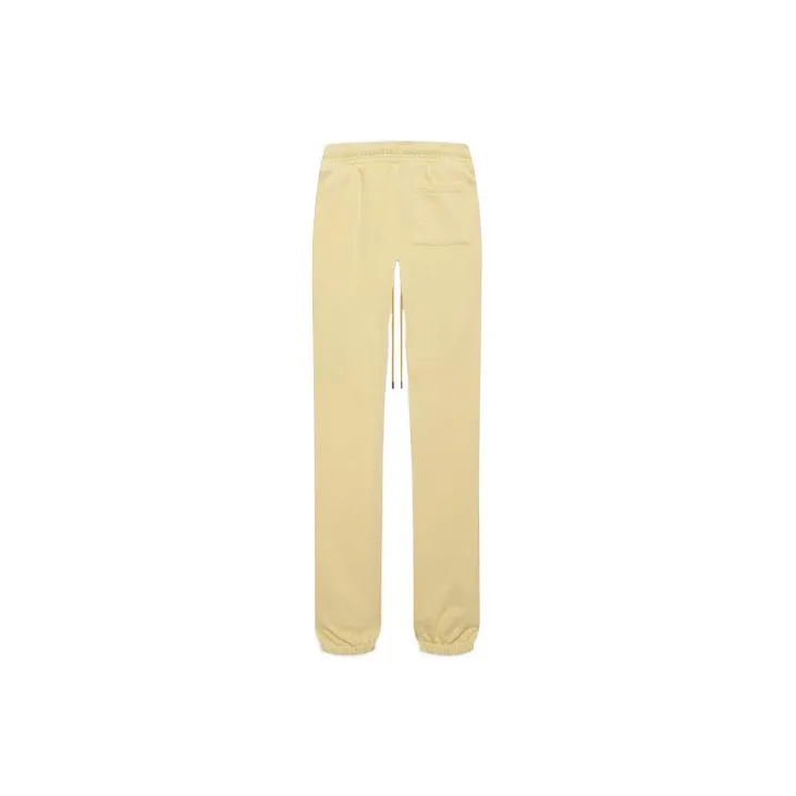 RHUDE Knitted Sweatpants Unisex Yellow-1