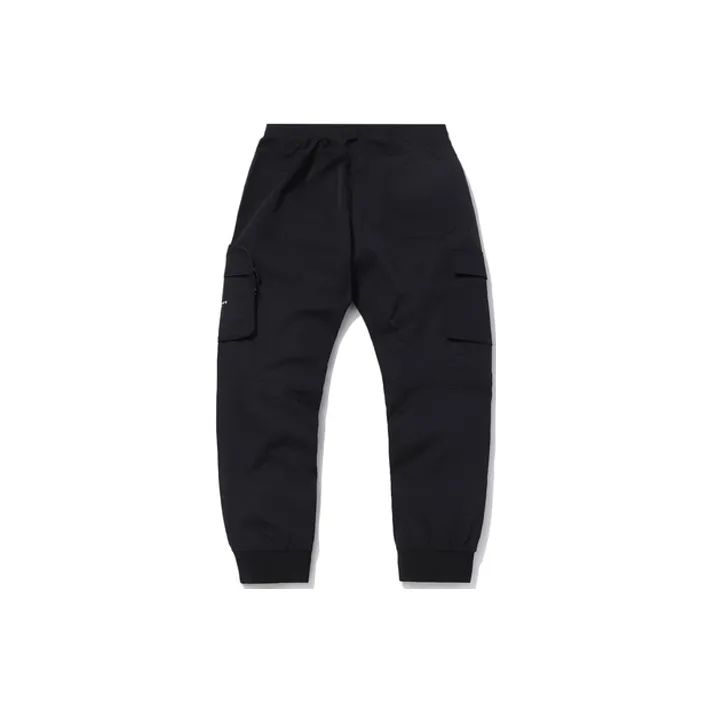LiNing Cargo Pants Men's New Standard Black-1