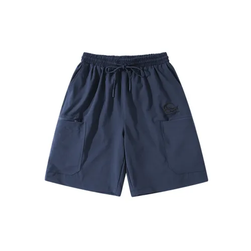 FLOAT Casual Shorts Unisex Navy Blue