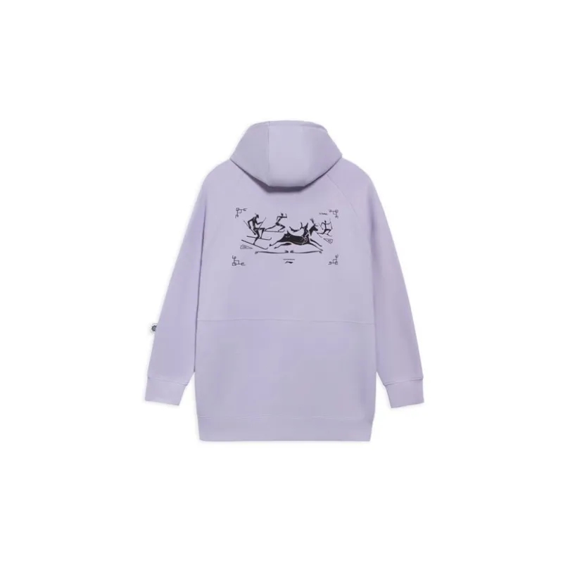 LiNing Sweatshirts Unisex Bad Little Purple-1