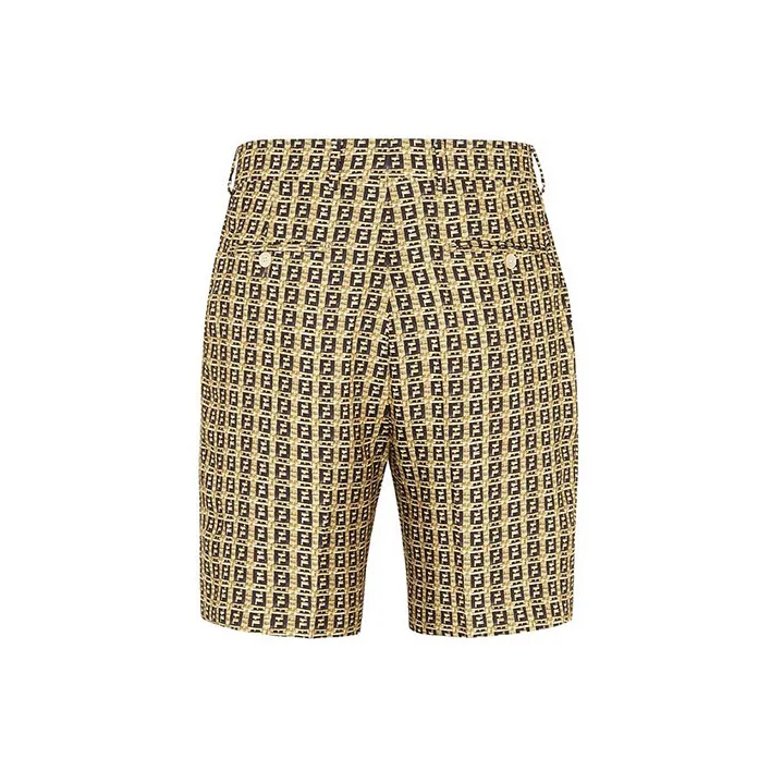 FENDI Ff Monogram Bermuda Shorts-1