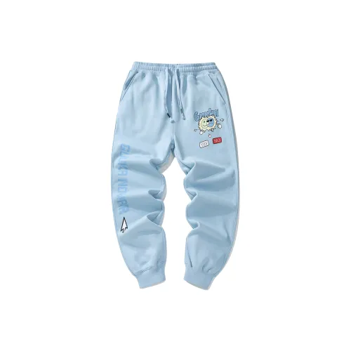 Guuka Knitted Sweatpants Unisex Sky Blue