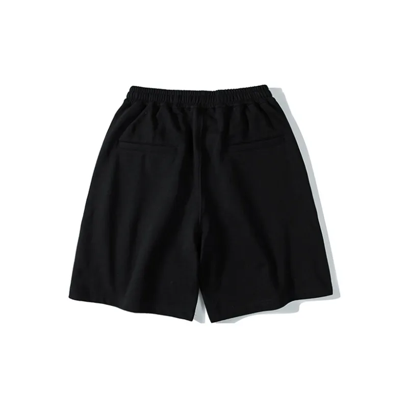 CHINISM Casual Shorts Unisex Black-1