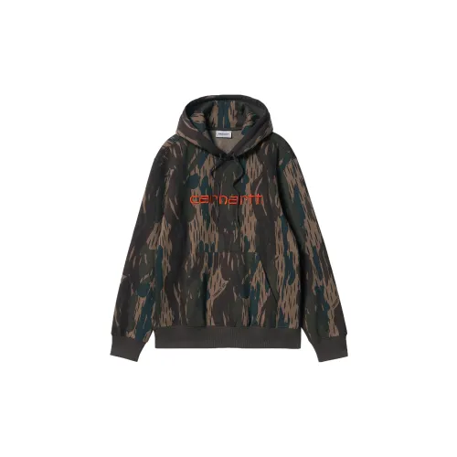 Carhartt WIP Sweatshirts Men Green Camouflage