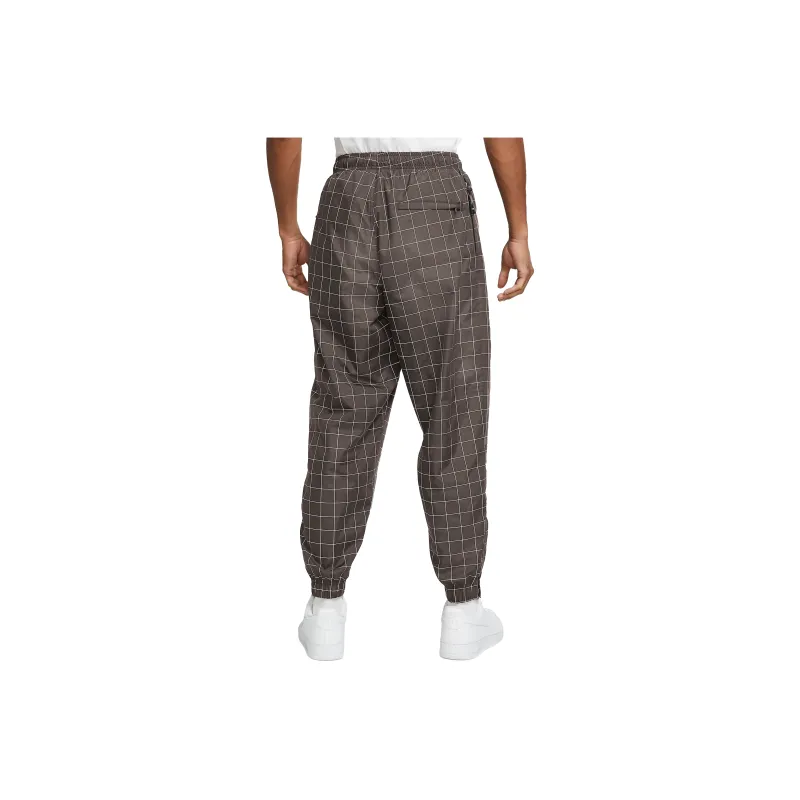 Nike Knitted Sports Pants Men's Olive Gray-1