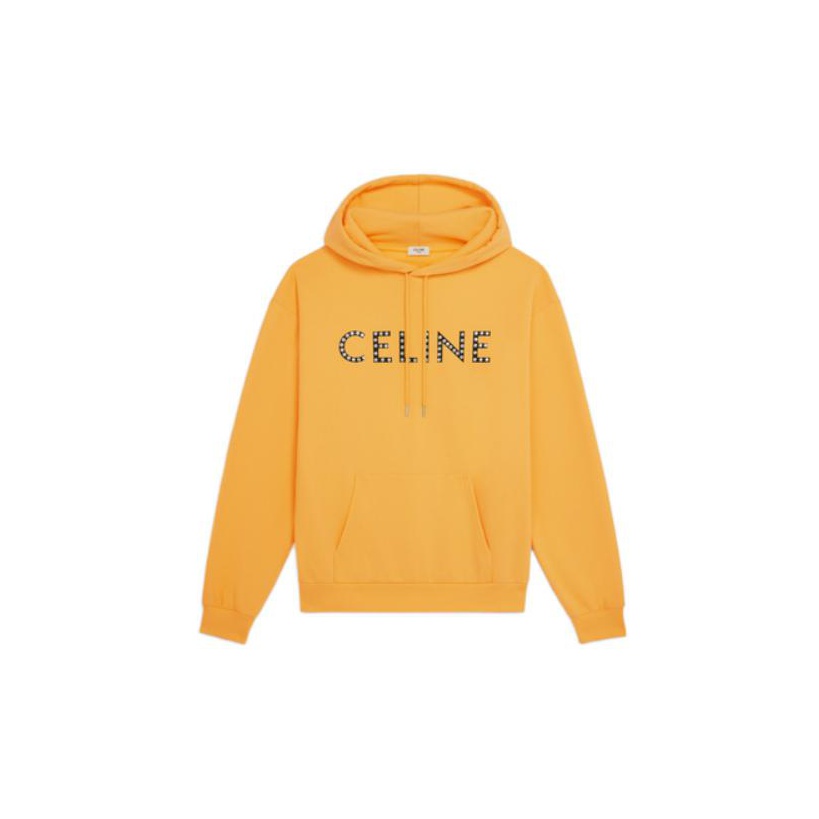 Celine orange hoodie sale