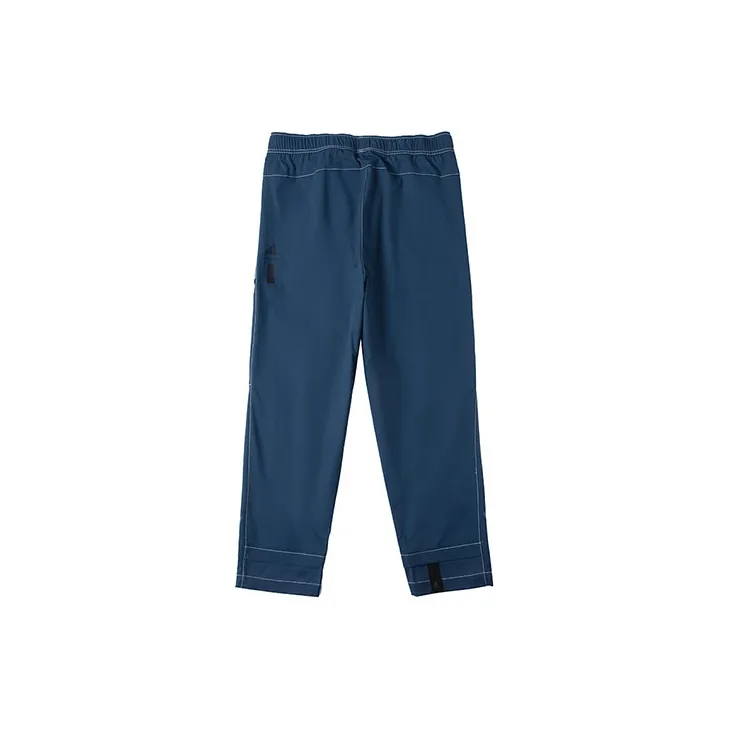 Adidas Knitted Sweatpants Men Blue-1