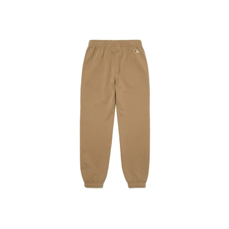 MLB New York Yankees Knitted Sweatpants Unisex Khaki-1