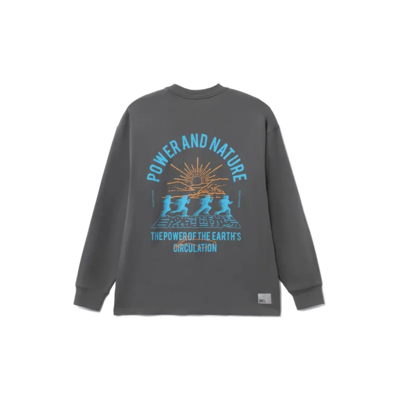 LINING Sports Fashion Collection Sweatshirts Men Shadow Gray-1