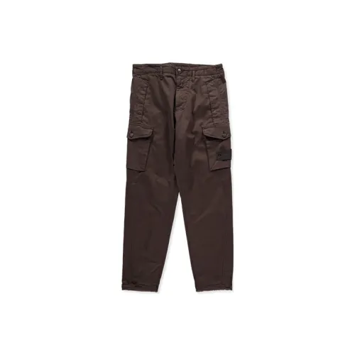 STONE ISLAND Cargo Pants Unisex Dark Brown